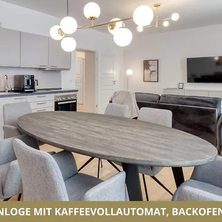 Lägenhet Neu Fuerstenloge 1-6 Pers Hinter Dem Markgraeflichen Opernhaus - 2 Schlafzimmer Mit Boxspringbetten 4 Einzel Oder 2 Doppelbetten, Balkon Und Einbaukueche, Barrierearm Bayreuth