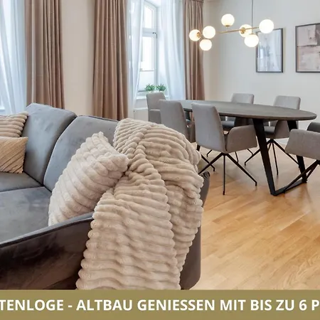 Neu Fuerstenloge 1-6 Pers Hinter Dem Markgraeflichen Opernhaus - 2 Schlafzimmer Mit Boxspringbetten 4 Einzel Oder 2 Doppelbetten, Balkon Und Einbaukueche, Barrierearm *