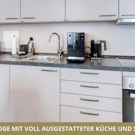 Neu Fuerstenloge 1-6 Pers Hinter Dem Markgraeflichen Opernhaus - 2 Schlafzimmer Mit Boxspringbetten 4 Einzel Oder 2 Doppelbetten, Balkon Und Einbaukueche, Barrierearm 바이로이트